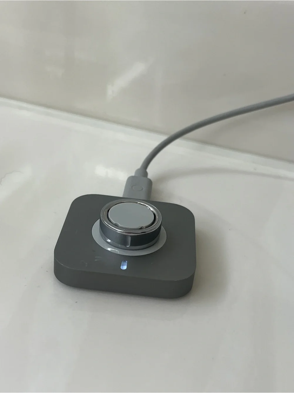 Oura ring 4, Size 7, Silver, used since December 2026